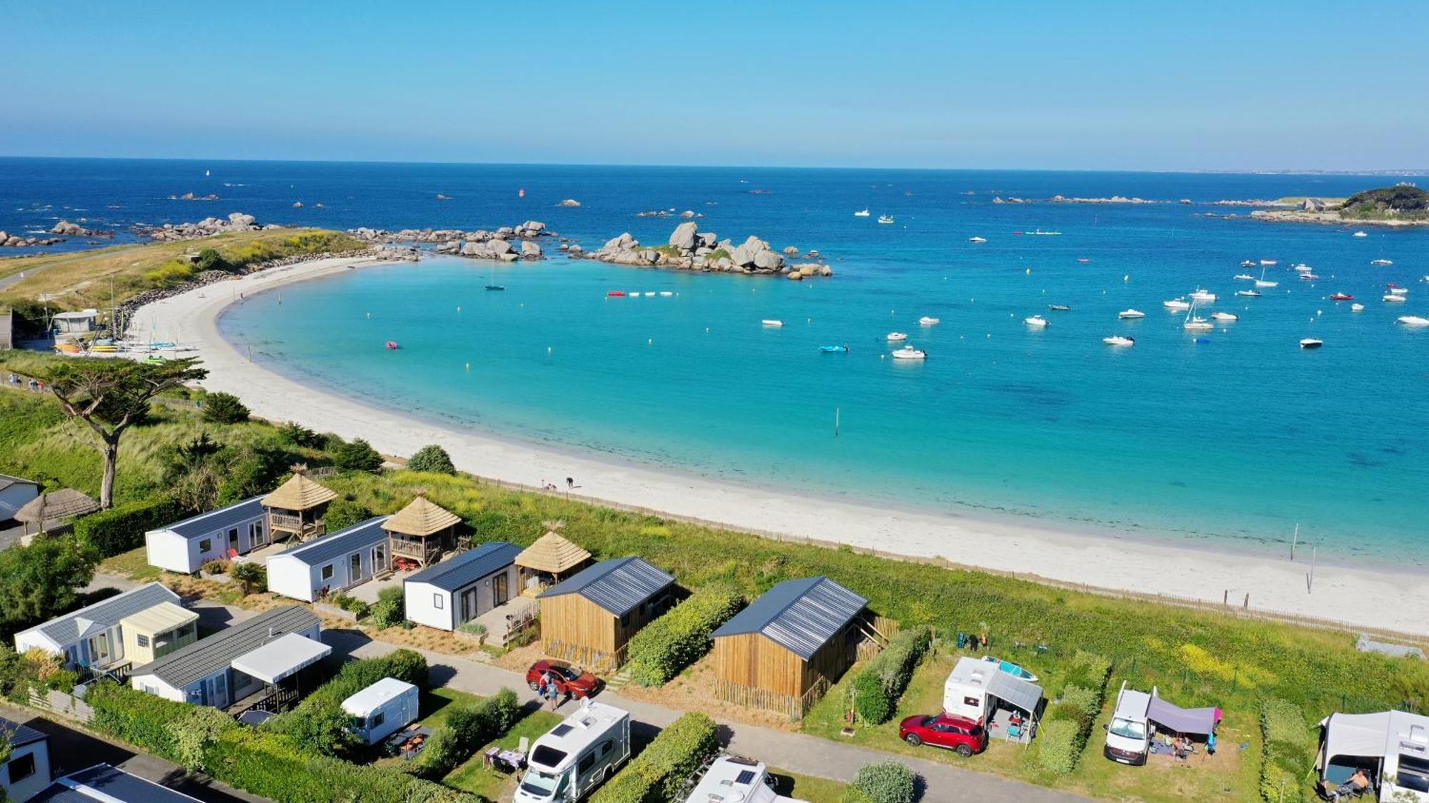 Camping De La Cote Des Legendes Brignogan-Plages Exterior foto